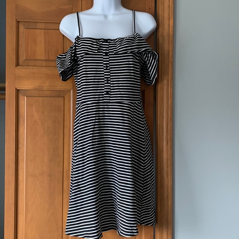 Topshop striped dress